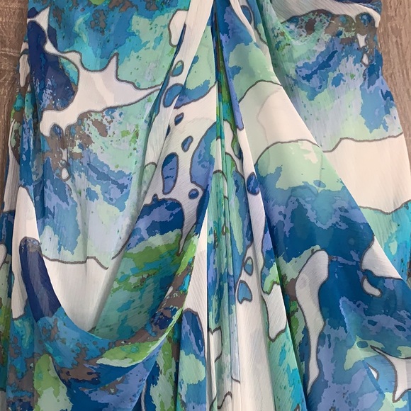 Mara Hoffman Runway Collection Watercolour Dress - Picture 4 of 5